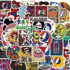 10 Random GRATEFUL DEAD Stickers